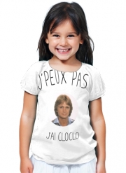 T-Shirt Fille Je peux pas jai Cloclo Claude Francois