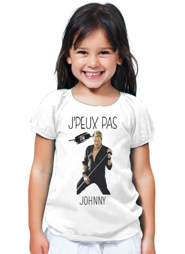 T-Shirt Fille Je peux pas j'ai Johnny
