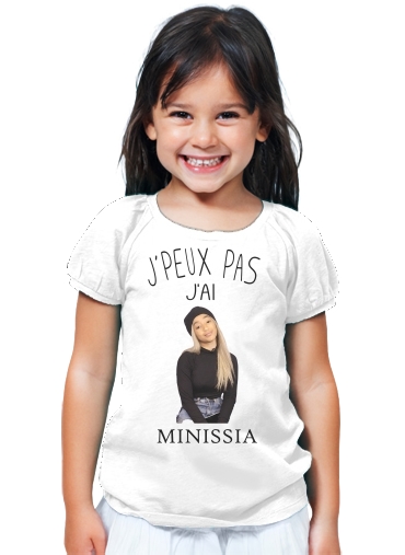 T-Shirt Fille Je peux pas jai Minissia