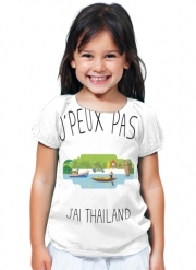 T-Shirt Fille Je peux pas j'ai Thaïlande