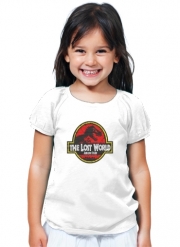 T-Shirt Fille Jurassic park Lost World TREX Dinosaure