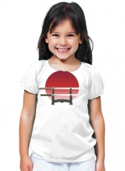 T-Shirt Fille Katana Japan Traditionnal