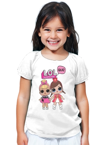 T-Shirt Fille Lol Surprise Dolls Cartoon
