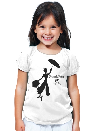T-Shirt Fille Mary Poppins Perfect in every way