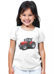 T-Shirt Fille Massey Fergusson Tractor