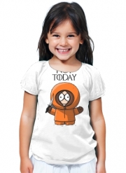 T-Shirt Fille Not Today Kenny South Park