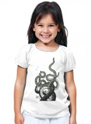 T-Shirt Fille Octopus Tentacles