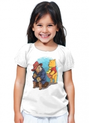 T-Shirt Fille Paddington x Winnie the pooh
