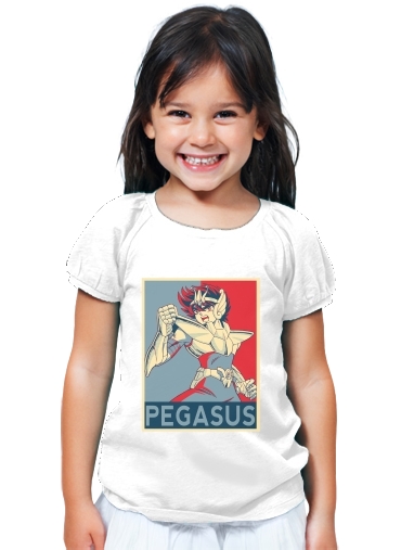 T-Shirt Fille Pegasus Zodiac Knight