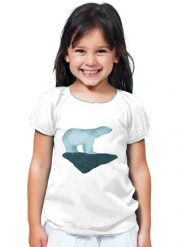 T-Shirt Fille Ours Polaire