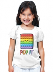 T-Shirt Fille Pop It Funny cute