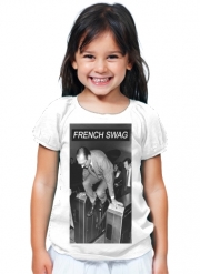 T-Shirt Fille President Chirac Metro French Swag