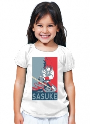 T-Shirt Fille Propaganda Sasuke