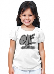 T-Shirt Fille Que la famille QLE