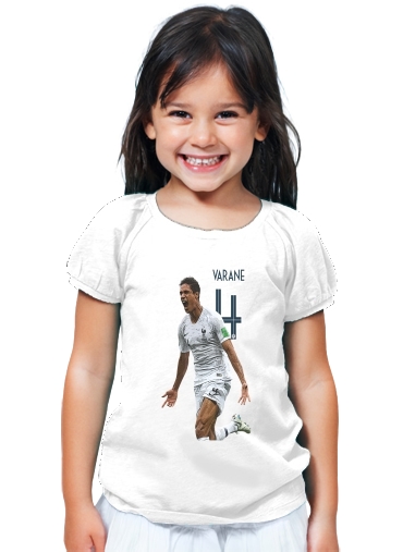 T-Shirt Fille Raphael Varane Football Art