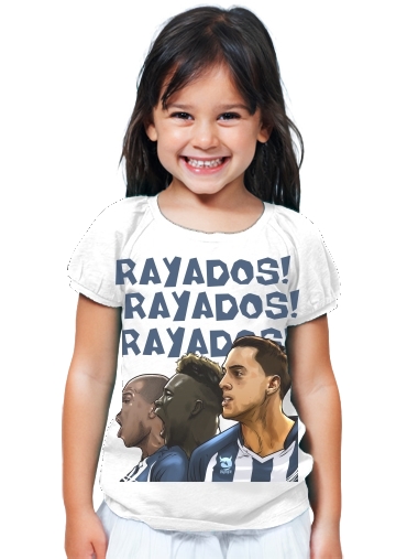 T-Shirt Fille Rayados Tridente