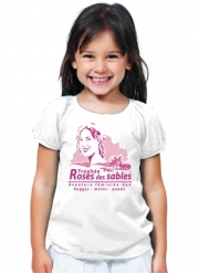 T-Shirt Fille Rose des sables