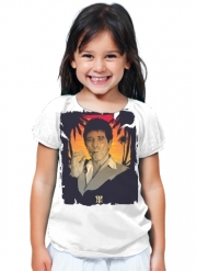 T-Shirt Fille Scarface Tony Montana