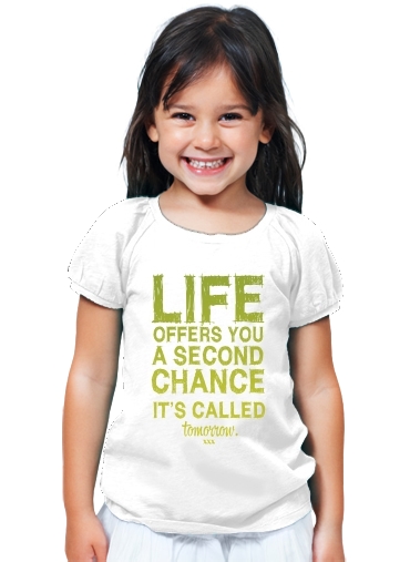 T-Shirt Fille Second Chance
