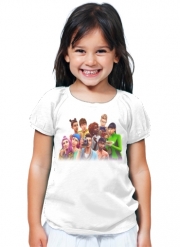 T-Shirt Fille Sims 4