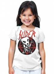 T-Shirt Fille Slider King Metal Animal Cross