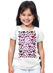 T-Shirt Fille Space Hearts
