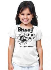 T-Shirt Fille Stade Brestois Football Domicile