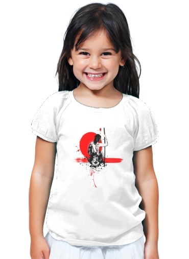 T-Shirt Fille Trash Polka - Female Samurai