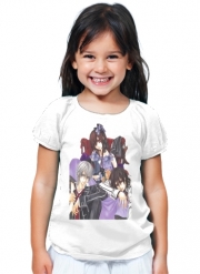T-Shirt Fille Vampire Knight Love three