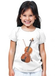 T-Shirt Fille Violin Virtuose
