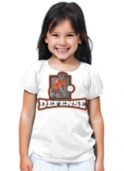 T-Shirt Fille Volleyball Defense