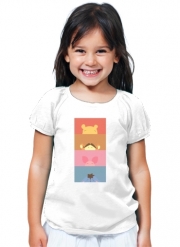 T-Shirt Fille Winnie l'ourson et ses amis