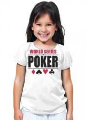 T-Shirt Fille World Series Of Poker