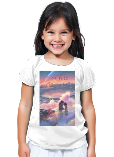 T-Shirt Fille Your Name Night Love