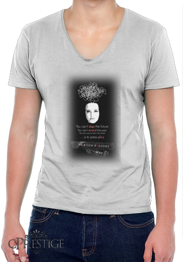 T-Shirt homme Col V 13 Reasons why K7 