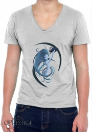 T-Shirt homme Col V Aquarius Girl