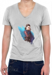 T-Shirt homme Col V Arya Stark