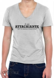 T-Shirt homme Col V Attachiante Definition