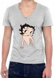 T-Shirt homme Col V Betty boop