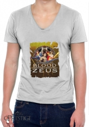 T-Shirt homme Col V Blood Of Zeus