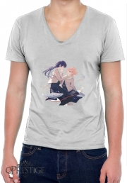 T-Shirt homme Col V Bloom into you