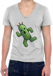 T-Shirt homme Col V Cactaur le cactus