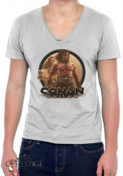 T-Shirt homme Col V Conan Exiles