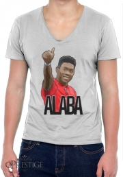 T-Shirt homme Col V David Alaba Bayern
