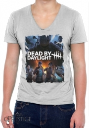 T-Shirt homme Col V Dead by daylight