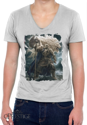 T-Shirt homme Col V Elden Ring Fantasy Way