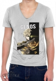 T-Shirt homme Col V Genos one punch man