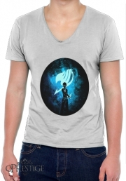 T-Shirt homme Col V Grey Fullbuster - Fairy Tail