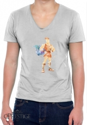T-Shirt homme Col V Hercules WaterArt
