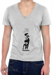 T-Shirt homme Col V J'ai Kizomba Danca